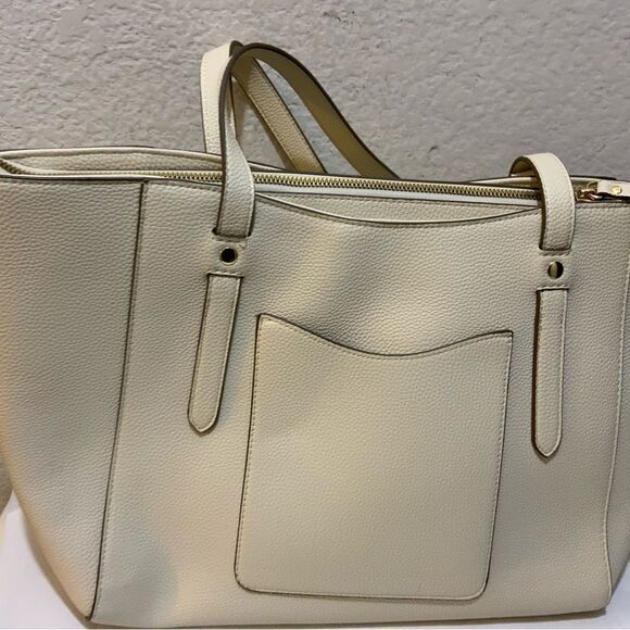 NANETTE LEPORE Dome Tote Crossbody In white Vanilla - Picture 7 of 12